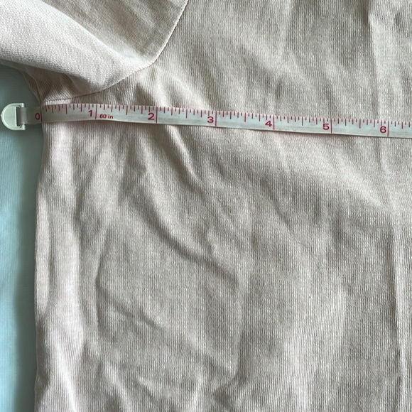 ZARA Premium Cotton T-Shirt Color- Beige/Pink Size-Large NWT - Picture 12 of 16